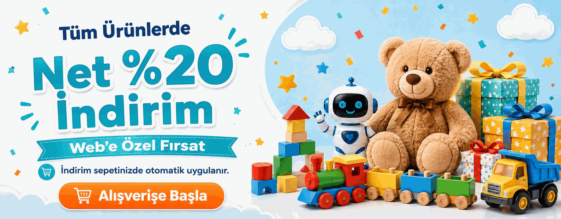 Web'e Özel %20 İndirim