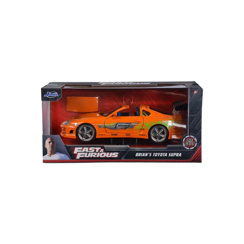 1:24 Hızlı Ve Öfkeli Arabalar Brian's 1995 Toyota Supra