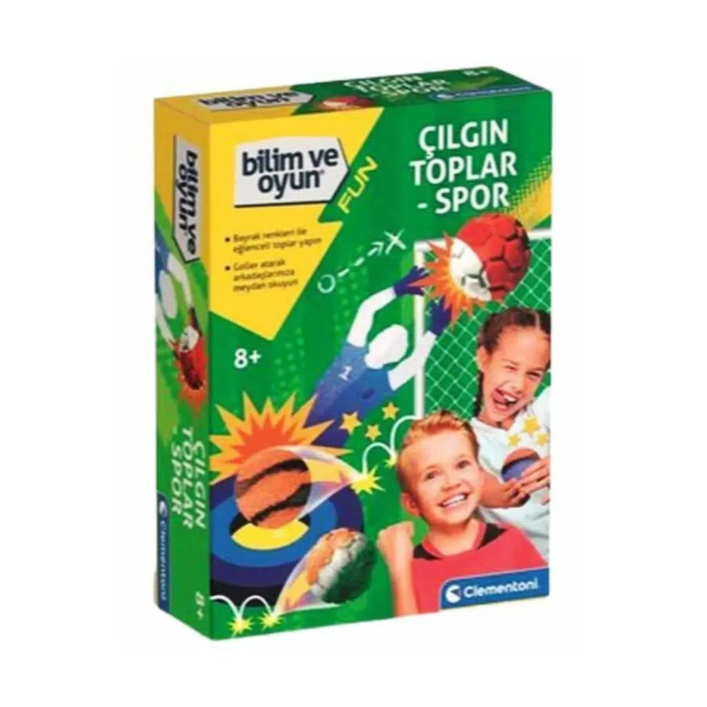 +8 Yaş Çılgın Toplar Spor (clementoni)