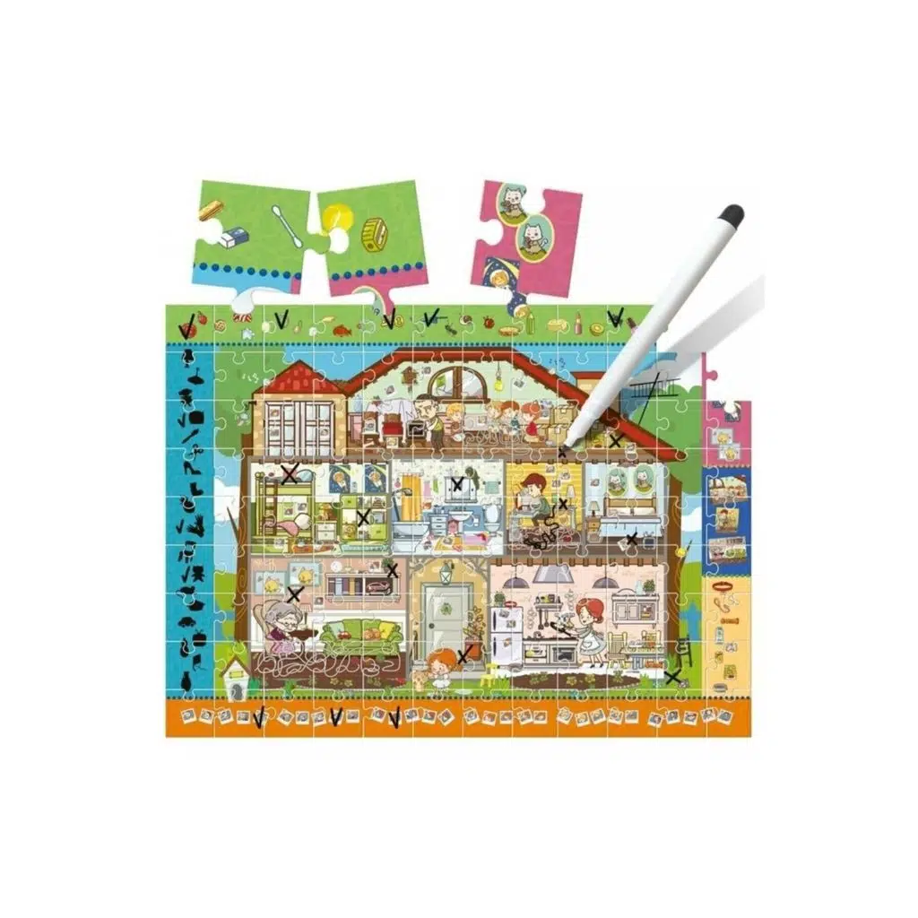 Braın Traıner Puzzle (4-8 Yaş)