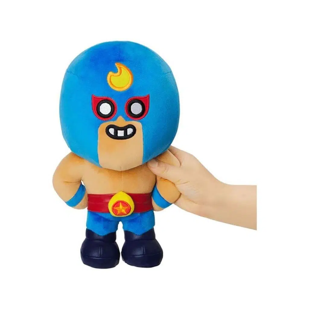 Brawl Stars Yumuşak Kadifemsi Peluş Figür - EL PRIMO - 30 CM