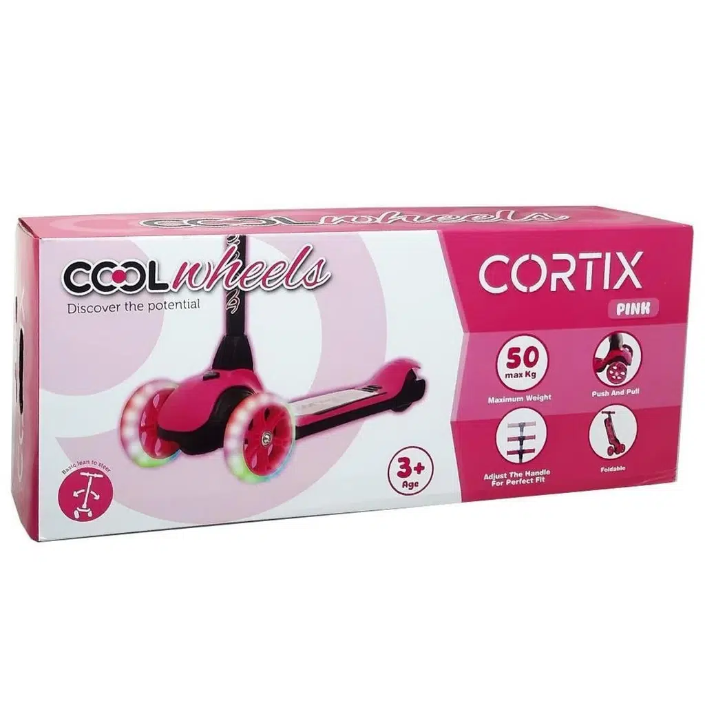 Cortix Scooter Pembe - 3 Yaş+