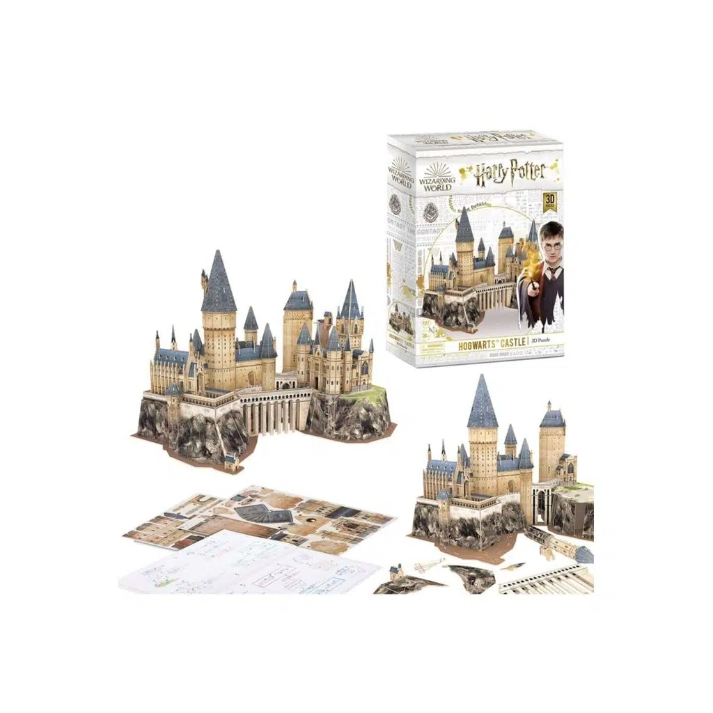 Cubic Fun 197 Parça 3d Puzzle Harry Potter Hogwarts Kalesi