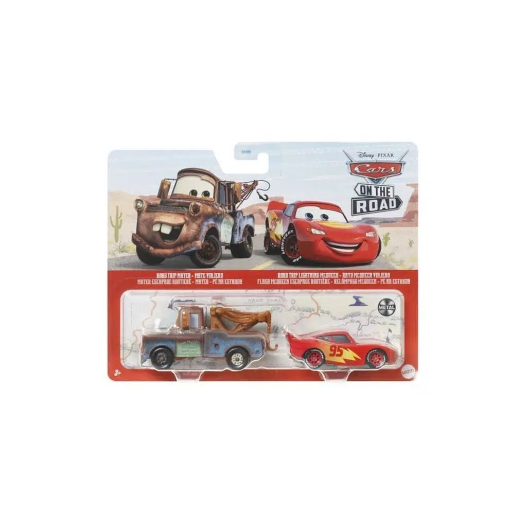 Dxv99/hlh57 Cars Ikili Araçlar - Road Trıp Mater / Road Trıp Lıghtnıng Mcqueen