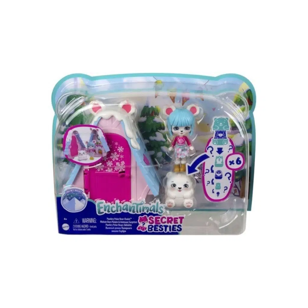 Enchantimals Secret Besties Bebek Ve Ev Oyun Seti Serisi Gtm50 Lisanslı Ürün