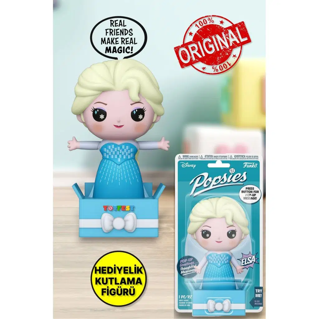 Funko Popsies: Disney Frozen - Elsa - Collectable Vinyl Figure - Frozen Karlar Kraliçesi Elsa 12 cm