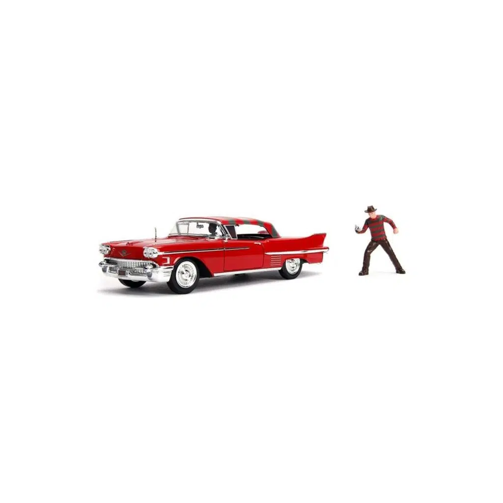 Jada Freddy Krueger 1958 Cadillac Oyuncak Araba 253255004