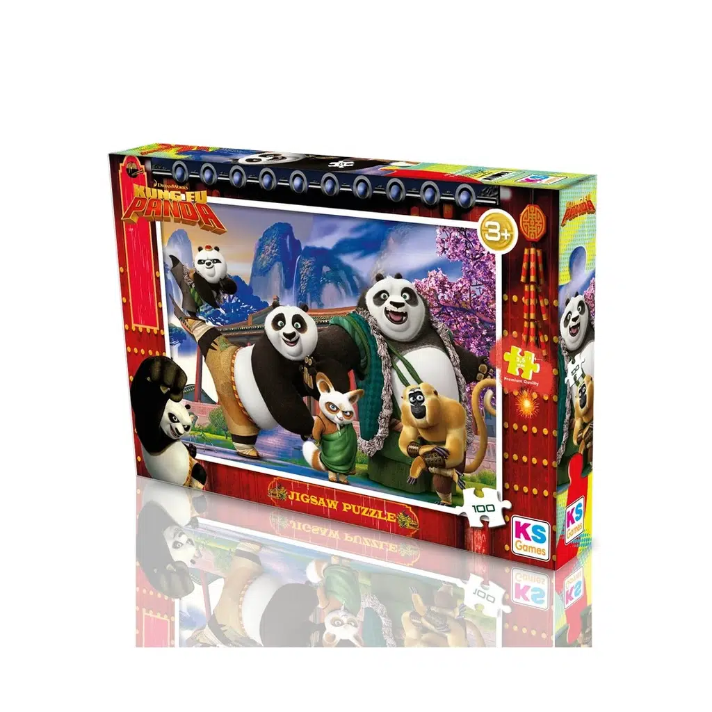 Ks Games Kung Fu Panda Puzzle 100 Parça