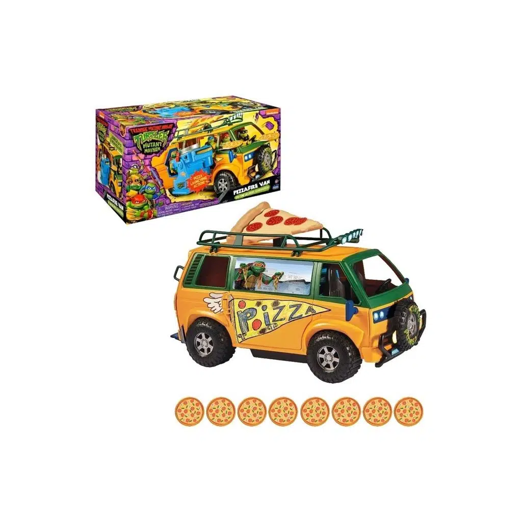 Ninja Kaplumbağalar Karavan Pizzafire Van