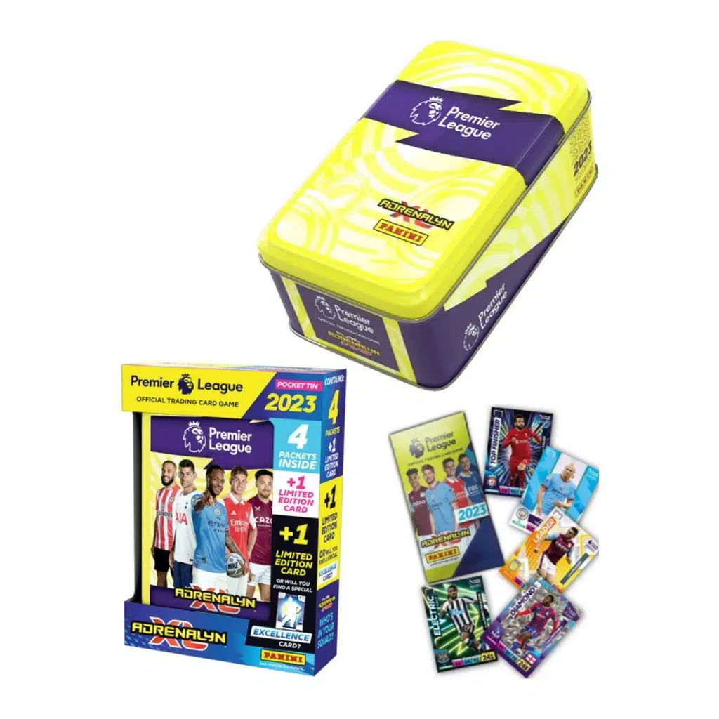 Panini Adrenalyn Premier League 2022-23 Premier Lig Metal Kutulu Futbolcu Kartları - Sarı