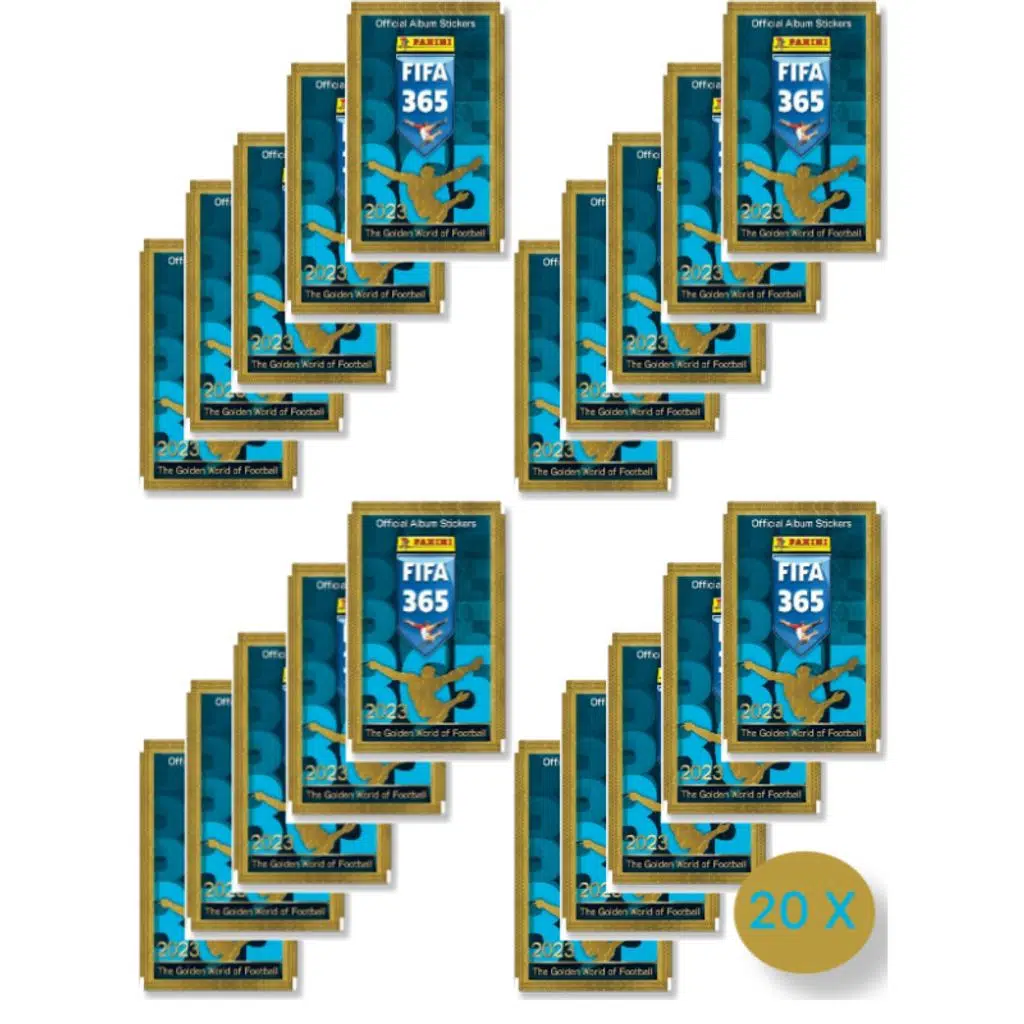 Panini Fifa 365 2023 Futbolcu Stickers Kartları - 20 Adet