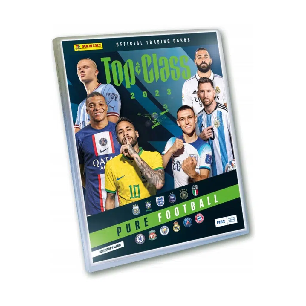 Panini Fifa Top Class 2023 Başlangıç Paketi Futbolcu Kartları Albümü + Resmi Kart Rehberi + 27 Kart