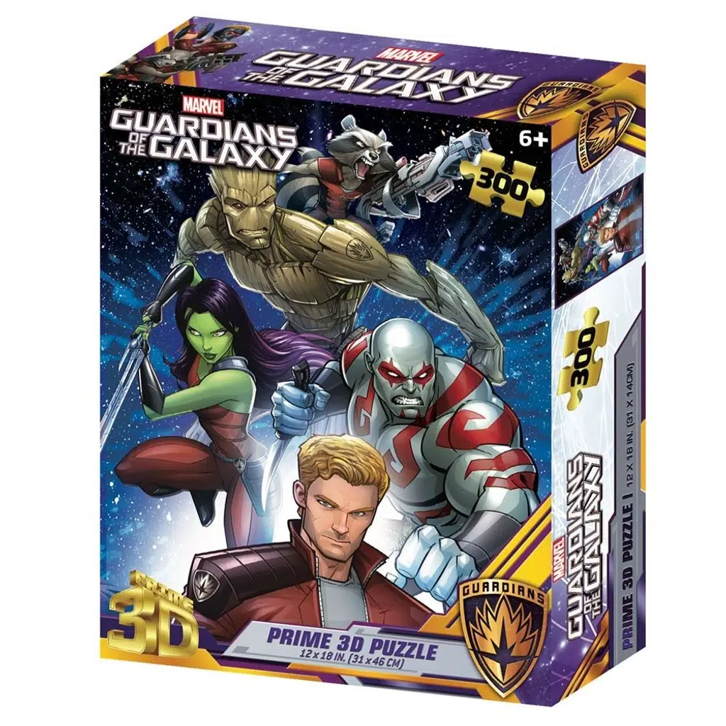 Prime 3D Marvel Guardians of the Galaxy Puzzle 300 Parça