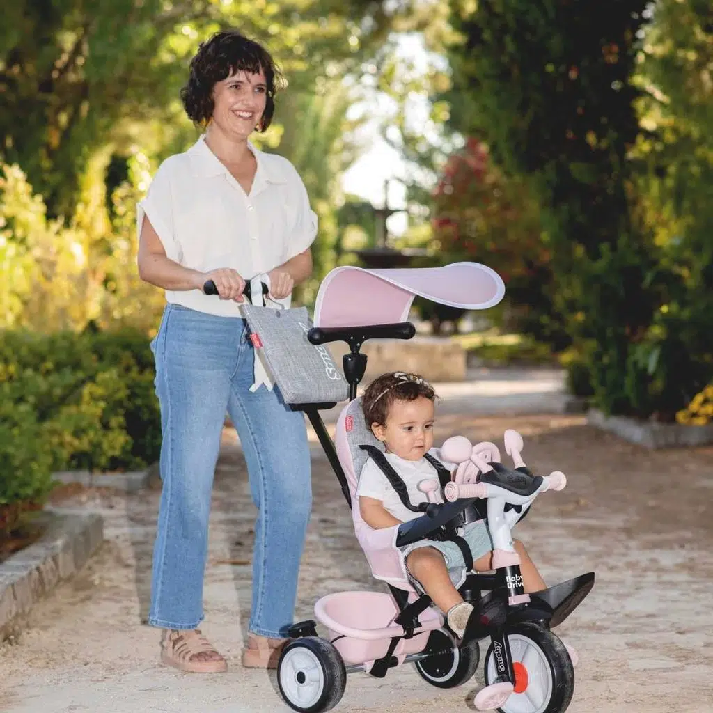 Smoby Baby Driver Pembe Üç Tekerlekli Bisiklet