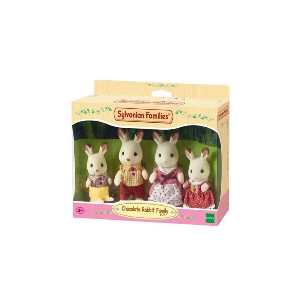 Sylvanian Families Çikolata Kulaklı Tavşan Ailesi 4150