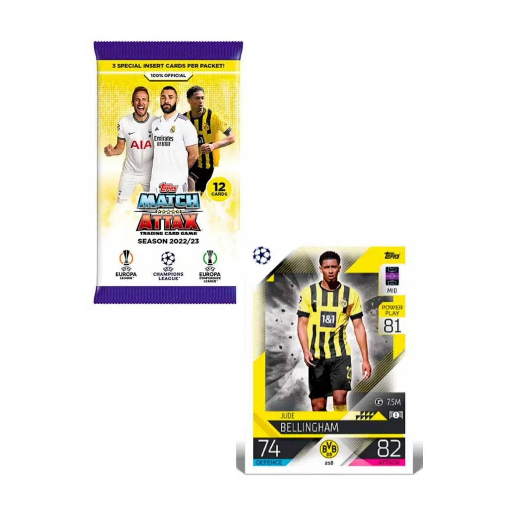 Topps Uefa Şampiyonlar Ligi 2022-2023 Sezonu Match Attax – Paket