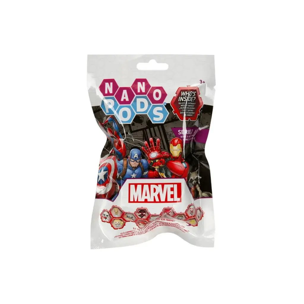 WIB Marvel Avengers Kahramanları Nano Pods Blind Bag Sürpriz Figür - 1 ADET