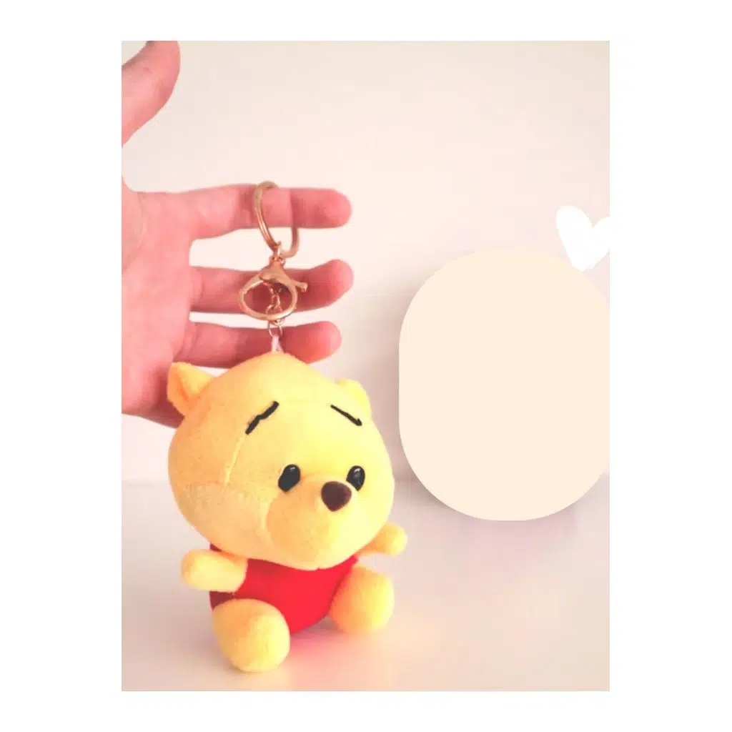 Winnie The Pooh Peluş Ayı Anahtarlık Çanta Aksesuarı - 15 cm
