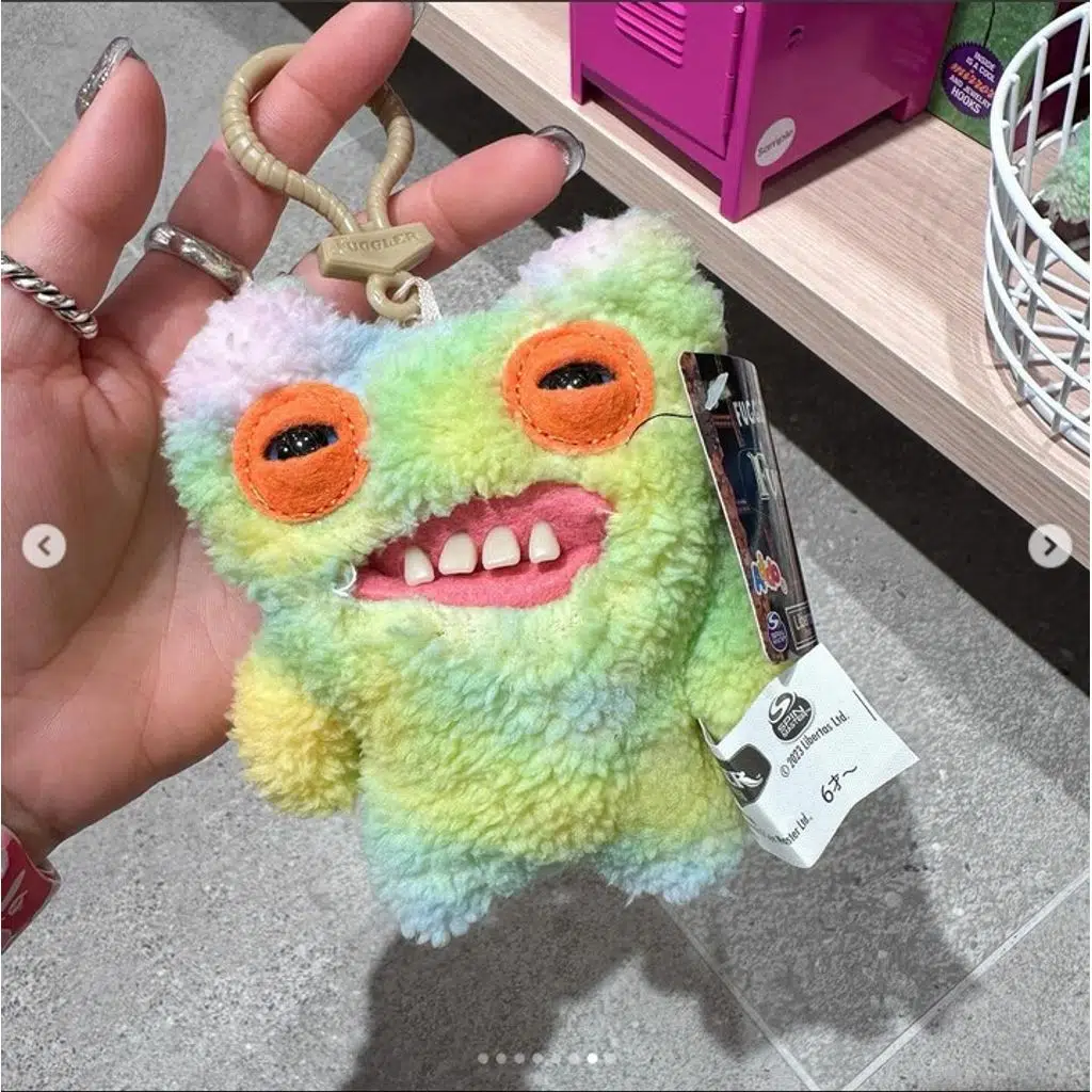 Zuru Fuggler Anahtarlık Pastel Gökkuşağı Turuncu Gözlü Koleksiyon Oyuncak 11 cm